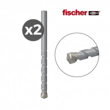 PACK 2UN BROCA PARA PIEDRA D-S HM 3,0X30-60  FISCHER