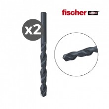 PACK 2 BROCAS  METAL HSS-R DIN338 3,0X33-61 - 2K  FISCHER