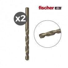 PACK 2 BROCAS METAL  HSS-CO 3,2X36-65 -2  FISCHER