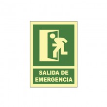CARTEL SEÑAL SALIDA DE EMERGENCIA (IZ)