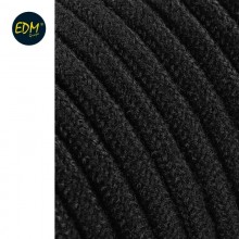 CABLE CORDON TUBULAIRE 2X0,75MM C41 NEGRO 25MTS EURO/MTS