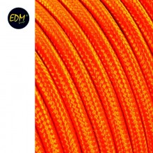 CABLE CORDON TUBULAIRE 2X0,75MM C42 NARANJA 25MTS EURO/MTS