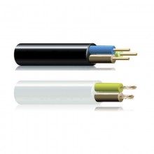 MANGUERA ACRILICA 2X2,5MM BLANCA EURO/MTS