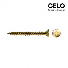 CAJA 500UN TORNILLO MADERA AVELLANADO POZI DIN/REF VLOX 3X30 BRICOMAT+LUBR. CELO