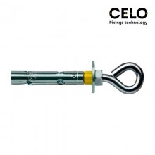 CAJA 25UN DYNABOLT ARO DIN/REF DA 8X45 ZINCADO CELO