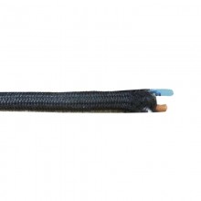 CABLE TEXTIL 3X0,75MM PVC NEGRO SOLO PARA ILUMINACION €/MTS