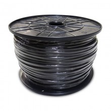 CARRETE MANGUERA ACRILICA 1KW 2X1,5MM NEGRA 200MTS (BOBINA GRANDE)