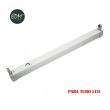 REGLETA PARA TUBO LED EQ.18W 62CM EDM
