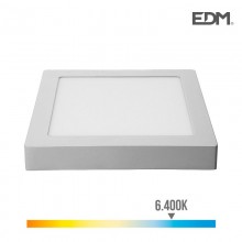 DOWNLIGHT LED SUPERFICIE 20W 1500 LUMENS 6.400K LUZ FRIA CROMO MATE EDM