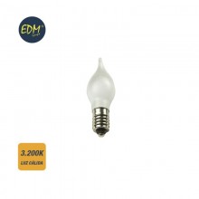 BOMBILLA VELA LED "MARIPOSA" E10 2W 160 LM 3200K LUZ CALIDA EDM