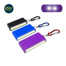 LINTERNA LED XL COMPACTA PILAS INCLUIDAS COLORES SURTIDOS