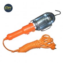 LAMPARA PORTATIL CON INTERRUPTOR METALICA (10 MTS.)