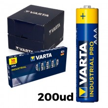 PACK 200 PILAS AAA LR03 VARTA INDUSTRIAL PRO