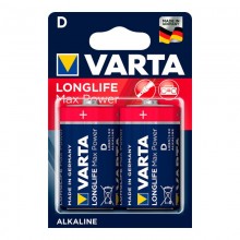 PILA VARTA LONG LIFE MAX POWER LR20 D PACK 2 UNI