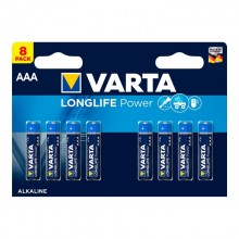 PILA VARTA LONG LIFE POWER AAA LR03 PACK 8UNI