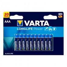 PILA VARTA LONG LIFE POWER AAA LR03 PACK 20UNI