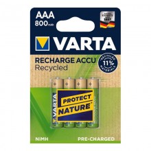 PILA VARTA RECARGABLE ACCU AAA LR03 800MAH PACK 4UNI