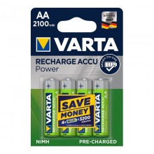 PILA VARTA RECARGABLE ACCU POWER AA LR06 2100MAH PACK 4UNI
