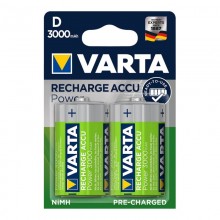 PILA VARTA RECARGABLE ACCU POWER D LR20 3000MAH BLISTER 2