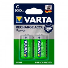 PILA VARTA RECARGABLE ACCU POWER LR14 C 3000MAH PACK 2UNI