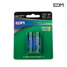 PILA RECARGABLE R-6 AA 2600 MAH (BLISTER 2 PILAS)