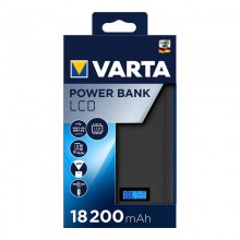 POWER BANK VARTA PANTALLA LCD 18.200 MAH