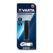 POWER BANK VARTA NEGRO 2600MAH