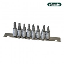 JUEGO BOCALLAVES 1/4"PUNTA PH,PZ,HEX (8 PZAS)