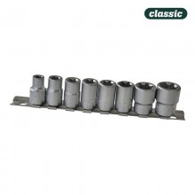 JUEGO BOCALLAVES 3/8" TORX HEMBRA 8 PZAS