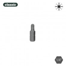JUEGO 10 PUNTAS BIT PZ 1X25MM 1-4" ACERO BPZ125