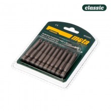 PACK 10 PUNTAS BIT PZ 2X50MM 1/4" ACERO BPZ250