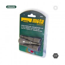 JUEGO VASOS HEXAG. MAG. 8-10-11MM BVM