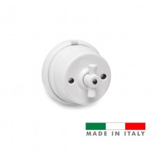 CONMUTADOR LAZO PORCELANA SERIE VINTAGE 10A-250V