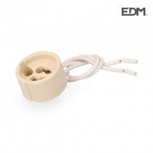 PORTALAMPARAS HALOGENO GU-10 2A 250V 15CM CABLE