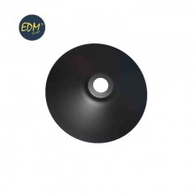 PANTALLA PLANA METALICA 400X130MM NEGRA