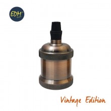 PORTALAMPARAS EDICION VINTAGE BRONCE E27 (MAX. 60W)