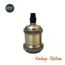 PORTALAMPARAS EDICION VINTAGE ORO NUEVO E27 (MAX. 60W)