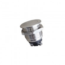 PULSADOR METALICO 2A 250V CROMO PLANO