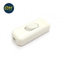 INTERRUPTOR DE PASO BLANCO EDM