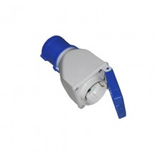 CLAVIJA ADAPTADOR CETAC A BASE SCHUKO CON TAPA 2P+T 16A