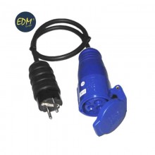 BASE CETAC+CABLE+CLAVIJA 10/16A