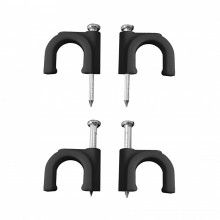 GRAPA NEGRA CABLE MANGUERA TUBULAR 2X1 Nº 6 (CAJA 100UNI)