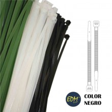 BRIDAS NEGRAS 100X2,5 MM(BOLSA 100 UNI)