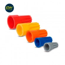 CONECTOR CIEGO A ROSCA CON MUELLE 7,5MM