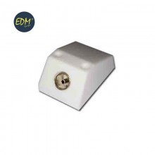 BASE SUPERFICIE TV-9,5MM 1 TOMA MINI