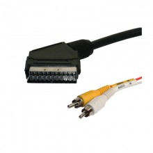 CONEXION AUDIO-VIDEO 2 RCA 1,5 MTS.