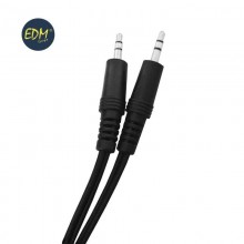 CONEXION AUDIO JACK 3,5MM STEREO MACHO A JACK 3,5MM STEREO MACHO 1,5M