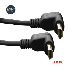 CONEXION HDMI SUPRA ACODADA 3M EDM