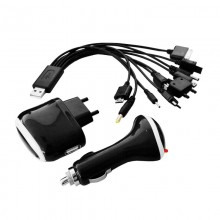 MULTICARGADOR PARA TELEFONOS 220-12V