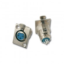 CONECTOR HEMBRA XLR 3 CONTACTOS